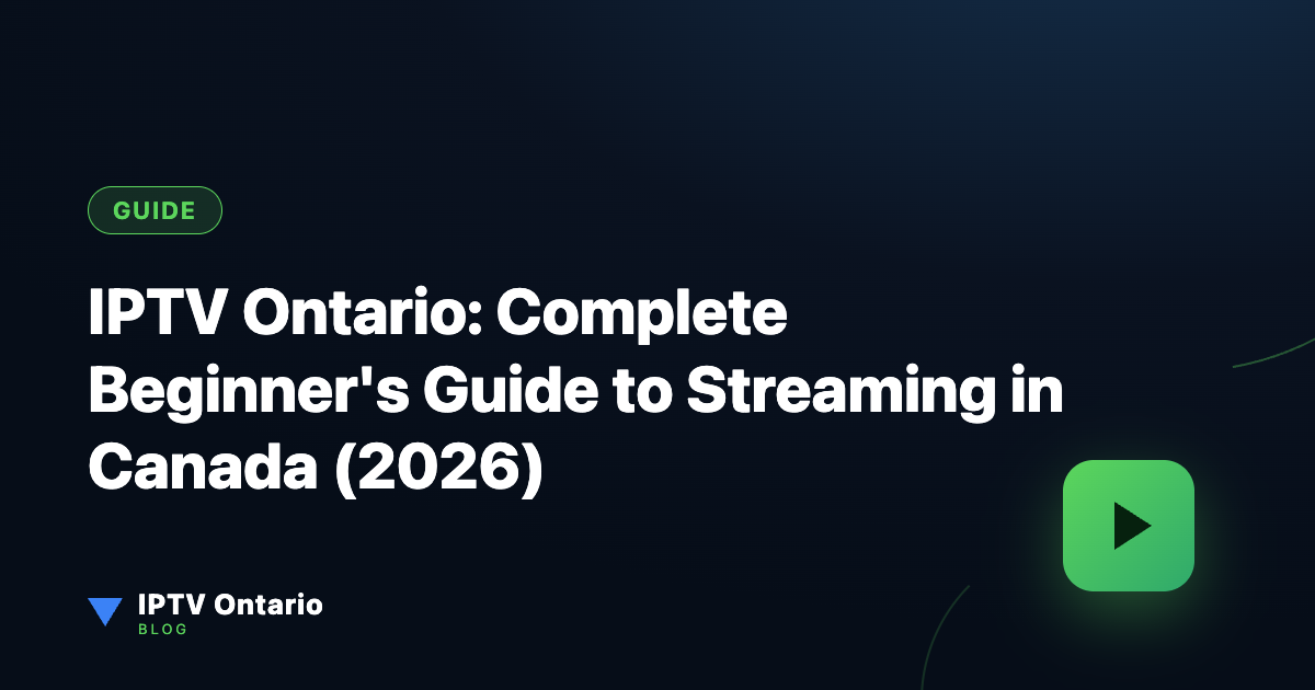 IPTV Ontario – Smart TV